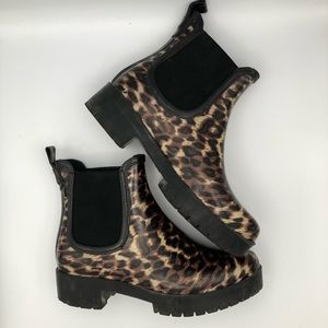 JEFFERY CAMPBELL Animal Rain Boots size US8